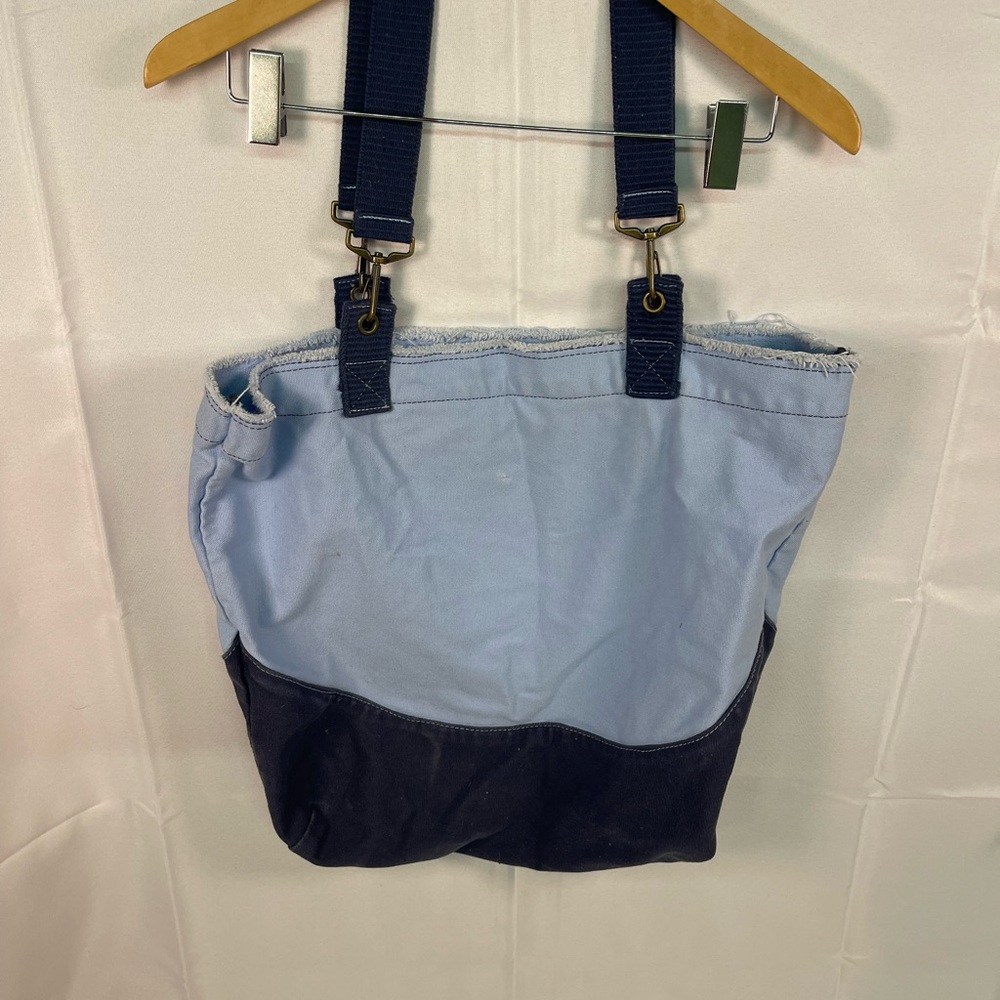 Life Is Good Light Blue and Dark Blue Tote Daisy 🌼 Tote - Picture 6 of 8